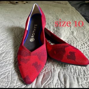 Retired Red Camo Rothy points